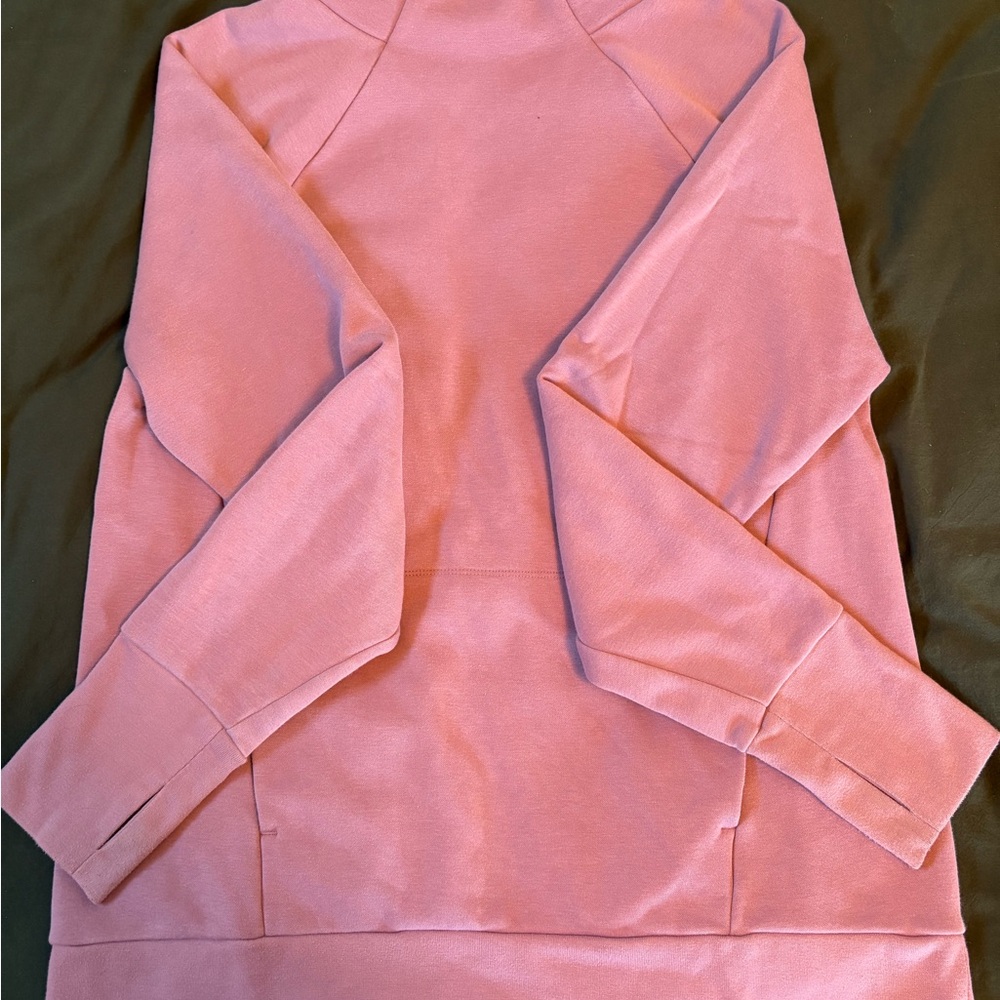 Fabletics Pink Mock Neck Sweatshirt